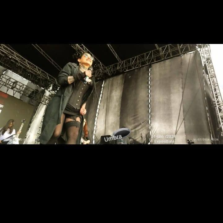 Umbra en sesión de grabación